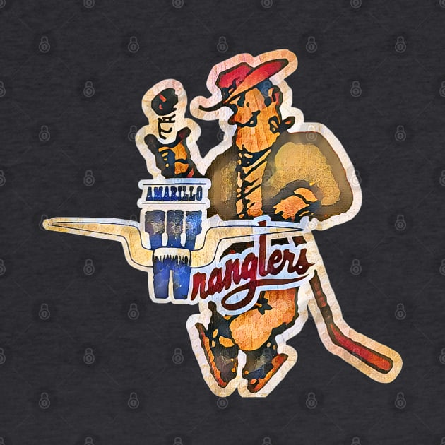 Amarillo Wranglers Hockey by Kitta’s Shop